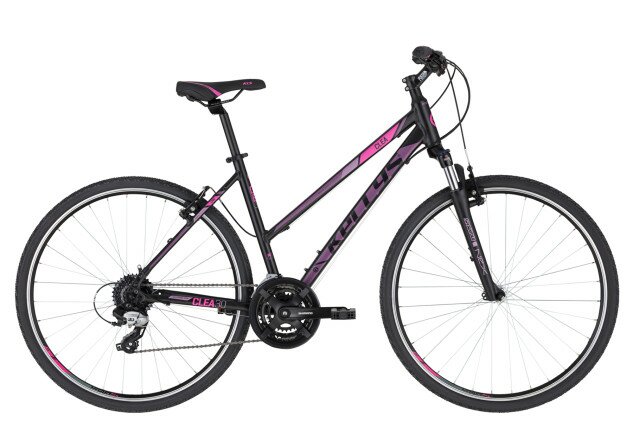 Велосипед Kellys Clea 30 Black Pink S (17")