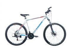 Велосипед TRINX M116 Expert Elite Trinx 27.5" белый/красный/голубой 21"  Фото