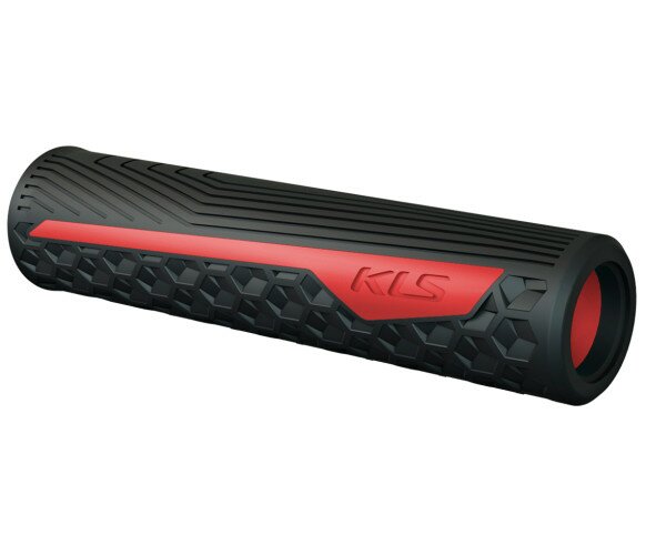Ручки руля KLS Advancer 021 чорний/червоний