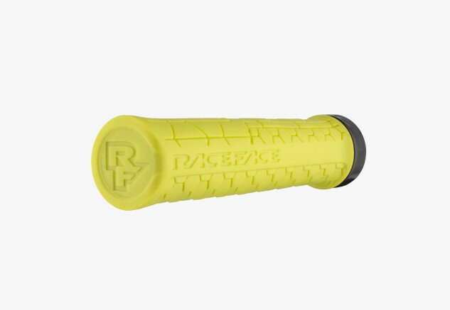 Ручки руля RaceFace Getta Lock On 33мм желтый/черный
