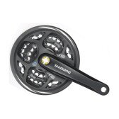 Шатуны Shimano Altus FC-M311 170 мм 42x32x22 с защитой черный  Фото
