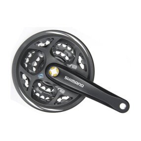 Шатуны Shimano Altus FC-M311 170 мм 42x32x22 с защитой черный