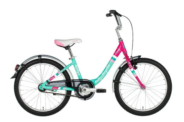 Велосипед Kellys Cindy 295мм зелений рожевий