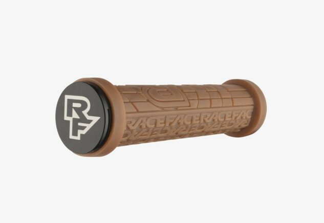 Ручки руля RaceFace Grippler Lock On 30мм коричневий