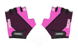 Перчатки детские ONRIDE Gem розовый/черный возраст 3-4 года  Фото