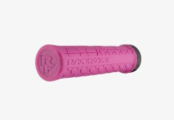 Ручки руля RaceFace Getta Lock On 30мм рожевий/чорний  Фото