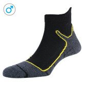 Шкарпетки чоловічі P.A.C. Trekking Superlight чорний/жовтий 40-43  Фото