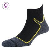 Шкарпетки жіночі P.A.C. Trekking Superlight чорний/жовтий 38-41  Фото