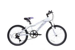Велосипед дитячий Langtu KV027 20" білий/фіолетовий  Фото