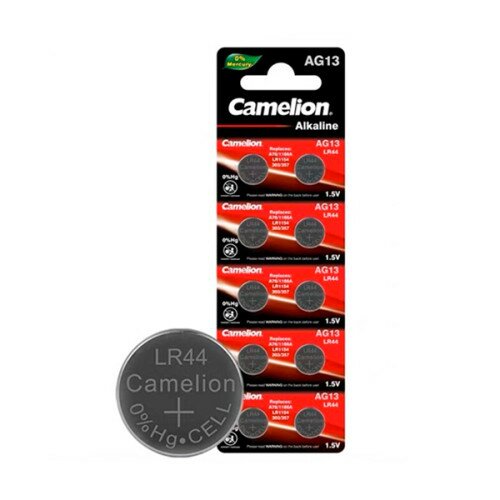Батарейка Camelion LR44/AG13 alcaline 1.5V 1шт