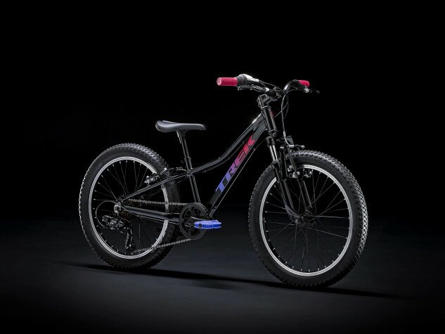 Велосипед Trek 2022 Precaliber 20 7SP GIRLS 20" черный/розовый Фото №2