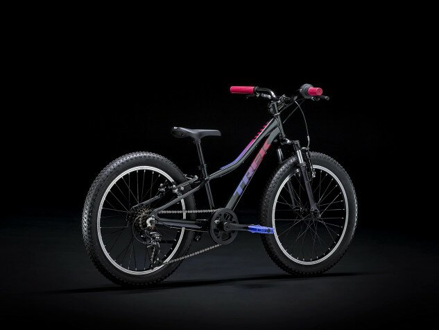 Велосипед Trek 2022 Precaliber 20 7SP GIRLS 20" черный/розовый Фото №3