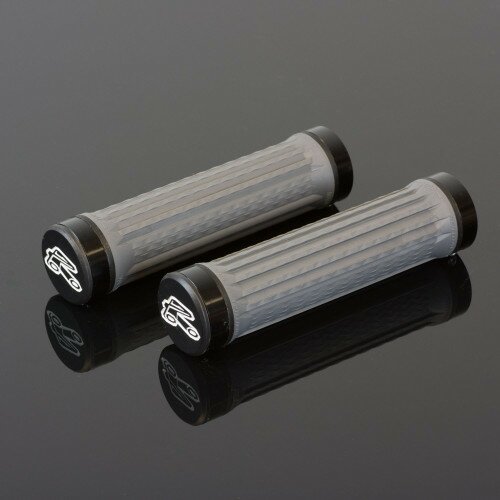 Ручки руля Renthal Traction Lock-On Medium с замками серый