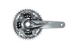 Шатуни Shimano Alivio FC-M4050 Hollowtech II 175мм 9 швидкостей 40x30x22 без каретки  Фото