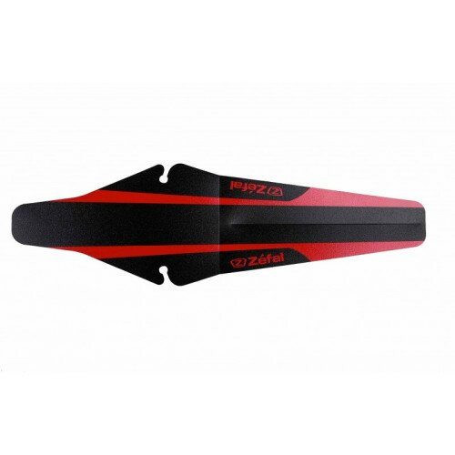 Крило заднее Zefal Shield Lite M монтаж на рамку седла черный/красный