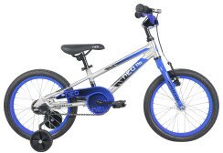 Велосипед Apollo 2022 NEO boys 16" сріблястий / синій  Фото