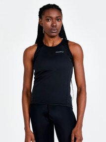 Веломайка женская Craft Core Endurance Singlet черный без рукавов S