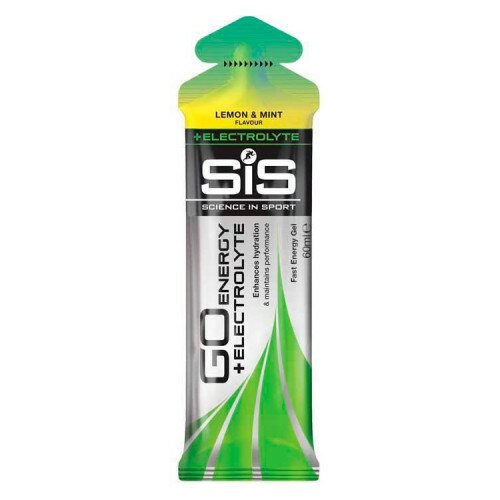 Енергетичний гель SiS GO + Electrolyte Gel лимон / м`ята 60мл