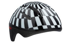 Шлем детский LAZER BOB черный/белый 46-52 см  Фото