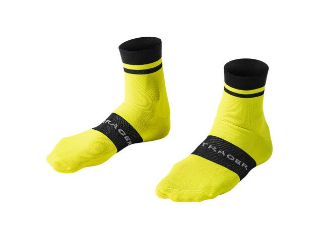 Шкарпетки Bontrager Race Quarter неоновий жовтий M (40-42)