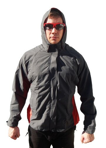 Куртка мембранная G-Protect на підкладці серый/красный M