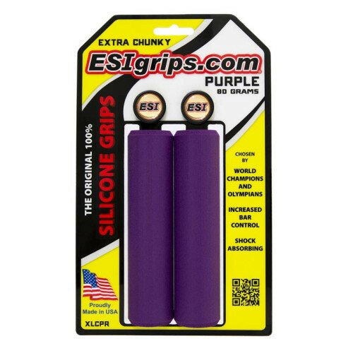 Грипсы ESI Extra Chunky Purple фиолетовый