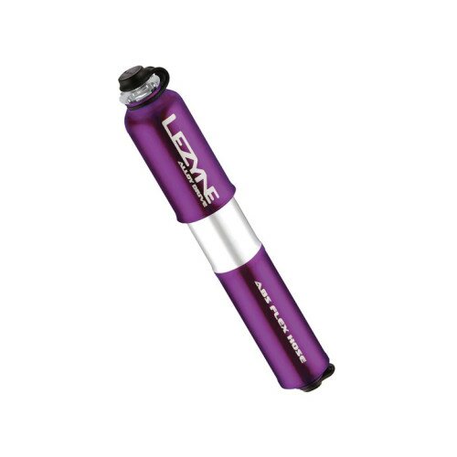 Насос компактный Lezyne ALLOY DRIVE - S 6.2 Bar со шлангом + VCT фиолетовый