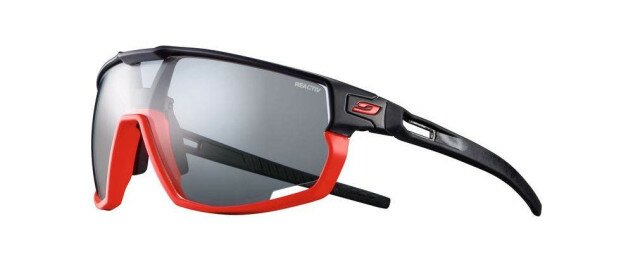 Окуляри Julbo Rush Reactiv Performance фотохромні чорний/помаранчевий (Cat. 0-3)