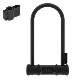 Велозамок U-образный ABUS 410C/170HB230 U-lock Ultra Combo Black + SH34