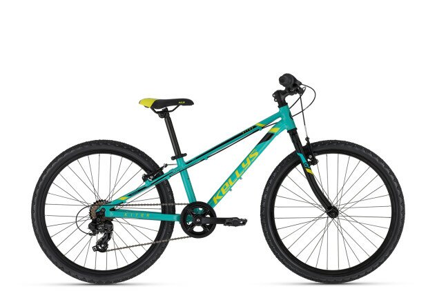Велосипед дитячий Kellys Kiter 30 Turquoise (24") 280мм