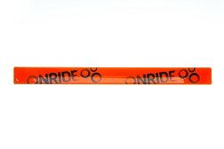 Світловідбиваюча смужка ONRIDE Класік 3х34см помаранчева  Фото