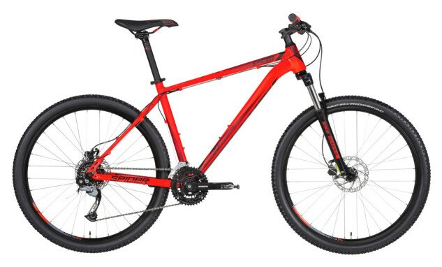 Велосипед Kellys Spider 30 (27.5") Red L (20.5")