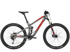 Велосипед Trek 2018 Fuel EX 5 27.5" Plus сірий/червоний 18.5"  Фото