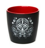 Чашка ONRIDE Skull деколь чорний/червоний  Фото
