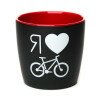 Чашка ONRIDE I Love My Bike деколь чорний/червоний