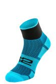 Шкарпетки R2 Style блакитний/чорний M (43-46)  Фото