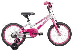 Велосипед Apollo 2022 NEO girls 16" сріблястий / рожевий  Фото
