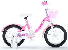 Велосипед дитячий RoyalBaby Chipmunk MM Girls 18" OFFICIAL UA рожевий  Фото