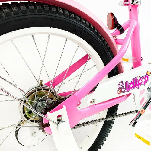 Велосипед детский RoyalBaby Chipmunk MM Girls 18" OFFICIAL UA розовый Фото №5