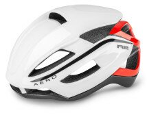 Шлем R2 AERO белый/красный глянцевый L (58-62 см)  Фото