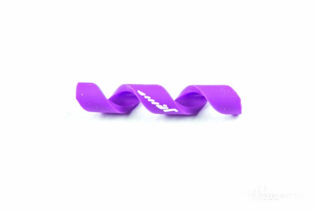 Защита рамы Alligator от трения рубашек Spiral (4/5 мм) фиолетовая