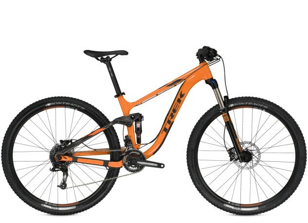 Велосипед Trek-2016 Fuel EX 5 29 оранжевый/черный 17.5"