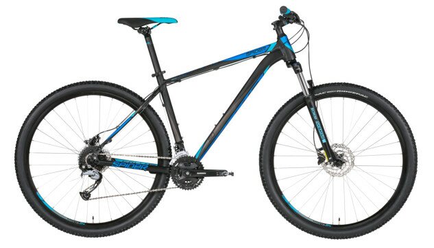 Велосипед Kellys Spider 50 (29") Black Blue M (19")