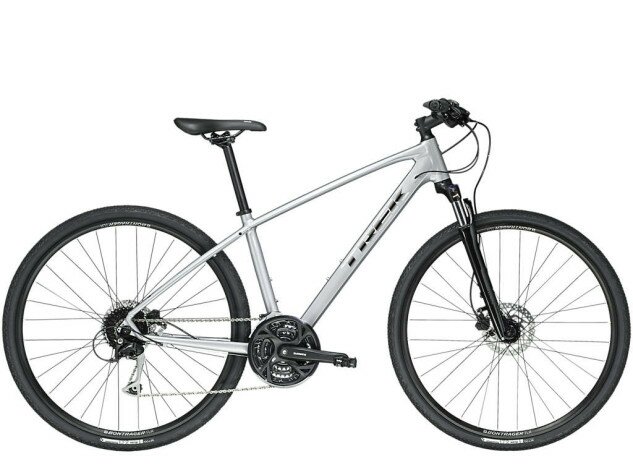Велосипед Trek 2019 DUAL SPORT 3 28" сріблястий 17.5" (M)