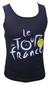 Веломайка без рукавів жіноча Pro Tour de France чорний S  Фото
