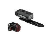 Світло переднє і заднє Lezyne HECTO DRIVE 500XL / FEMTO USB PAIR комплект чорний  Фото