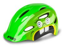 Шлем детский R2 DUCKY зеленый глянцевый XS (48-52 см)  Фото