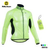 Вітровка/дощовик Pro Windbreaker неоновий зелений M  Фото