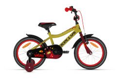 Велосипед дитячий Kellys Wasper Yellow (16") 245мм  Фото