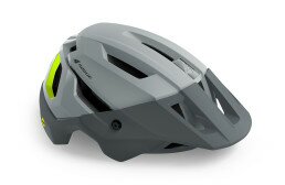 Шолом Bluegrass Rouge Core MIPS матовий сірий/неоновий жовтий S (52-56см)  Фото